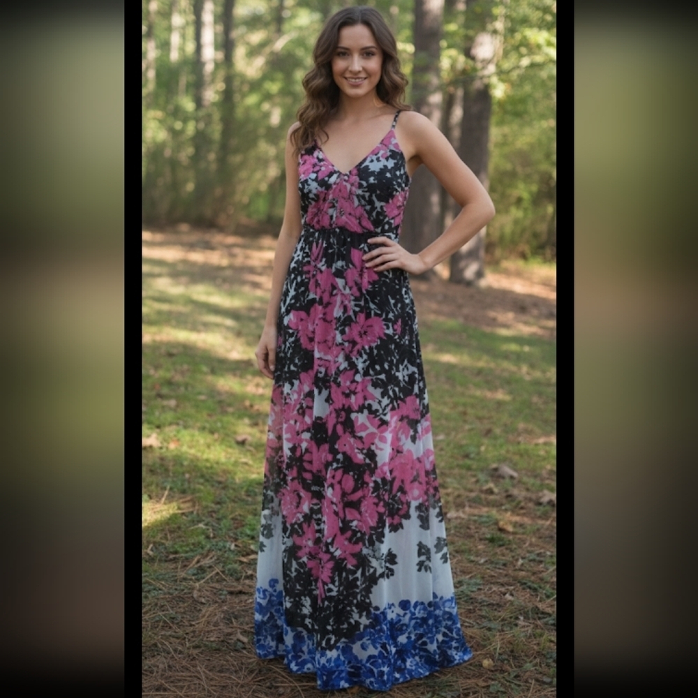 Jones New York Maxi Jewel Dress